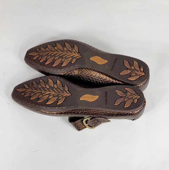 Born Textured Flat Ballet Shoes #730 Size 8 - Picture 10 of 11